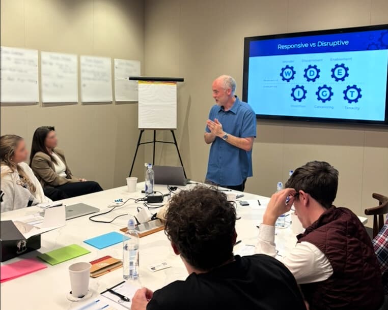 Chad Todd leading a Working Genius workshop